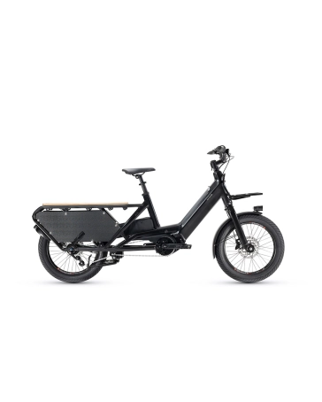Vélo électrique Cargo Unisexe G-LIFE LONGTAIL 504 Wh Noir