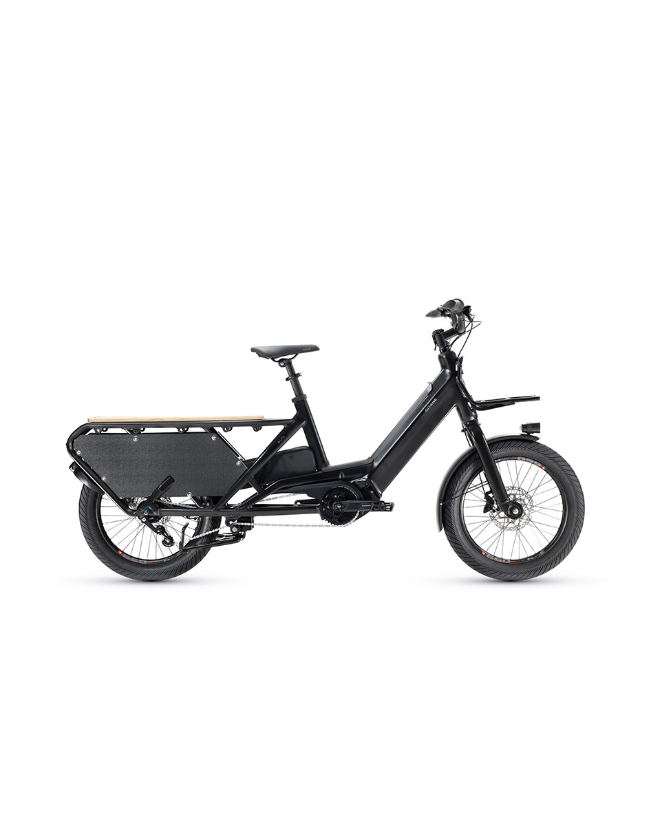 Vélo électrique Cargo Unisexe G-LIFE LONGTAIL 504 Wh Noir